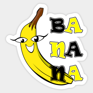 banana Sticker